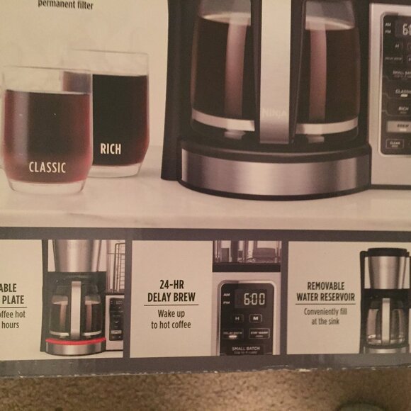 Ninja Coffee 12-Cup Programmable Brewer Coffee Maker CE200 NEW OPEN BOX - Picture 9 of 12